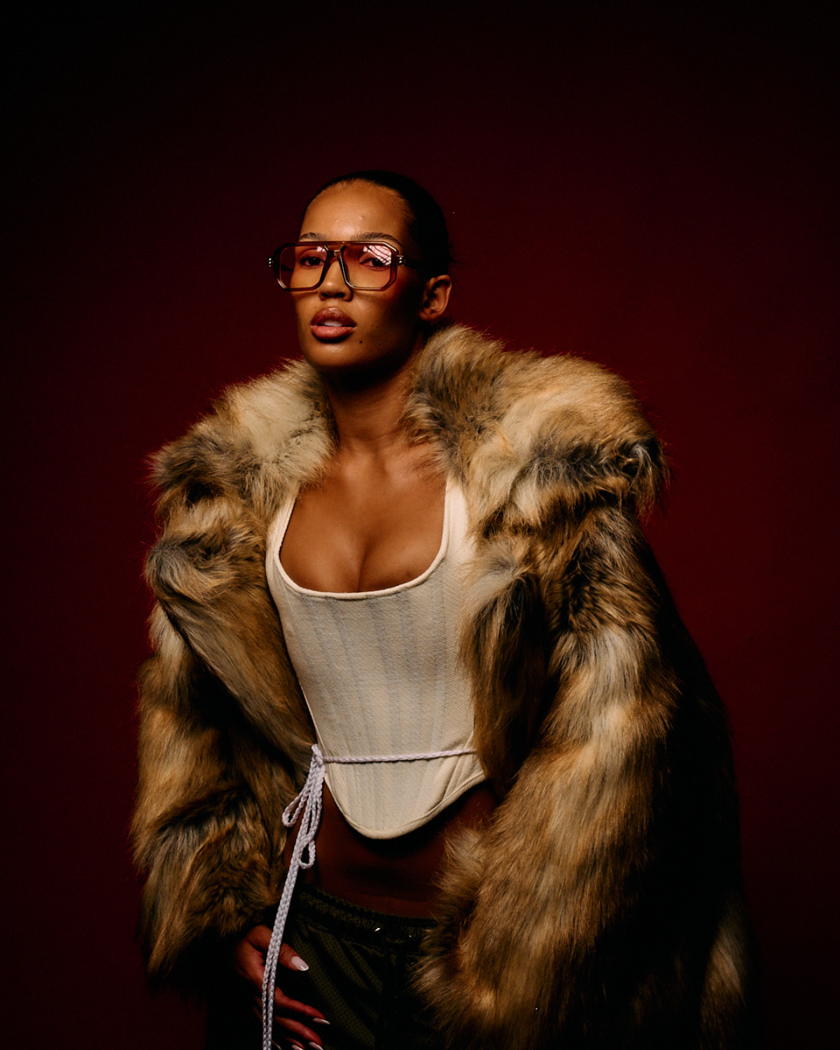 Maxi Faux Fur Coat – Ezímma